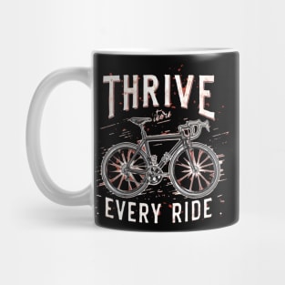 indoor cycling : thrive with every drive Mug